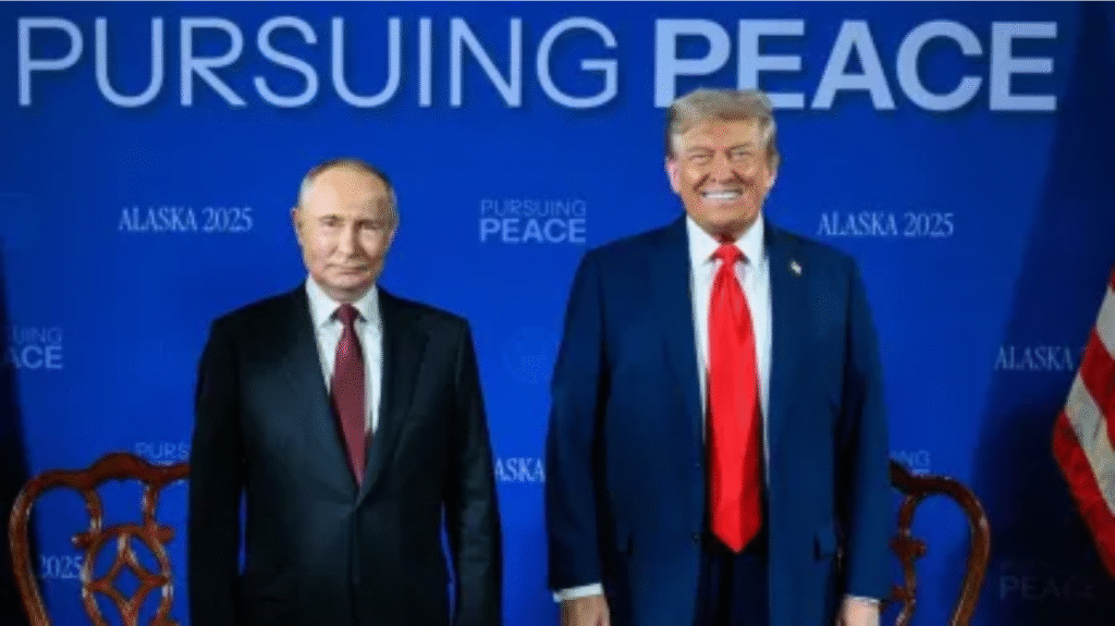 No encontro de hoje Trump diz que houve progresso com Putin e que ligará pra Zelensky